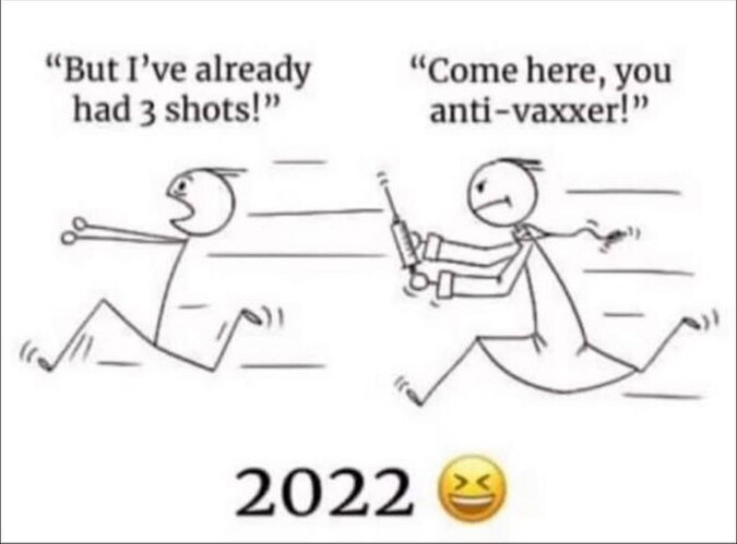 2022 anti-vaxxer (booster)