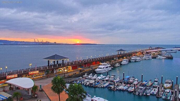 淡水漁人碼頭即時影像 Tamsui Fisherman's Wharf Live Camera