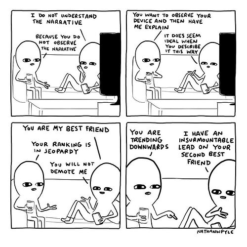 aliens you do not observe the narrative