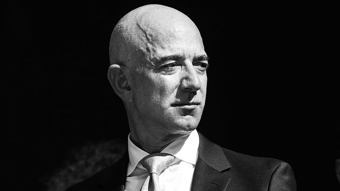 Jeff Bezos bw