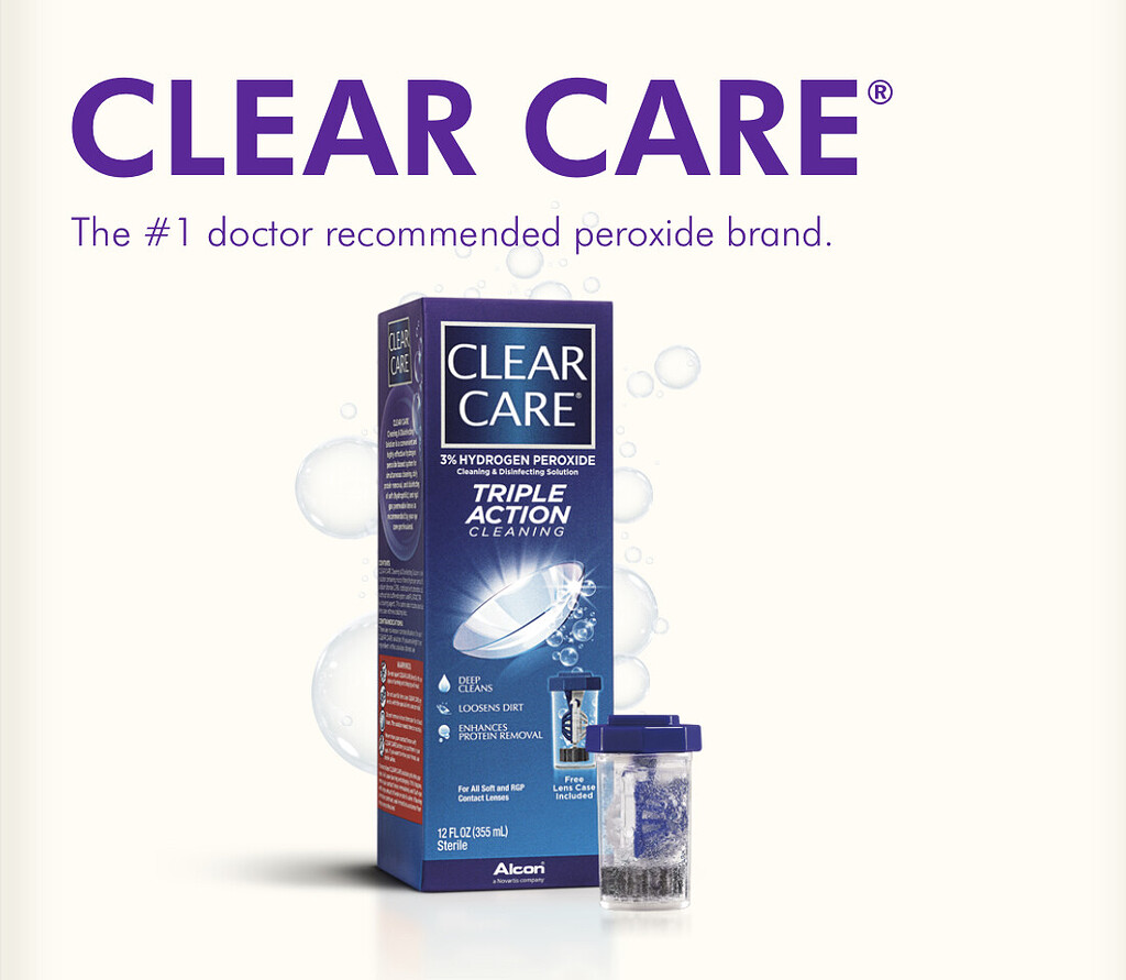 Contact lens peroxide/disc disinfecting system Where Can I Find