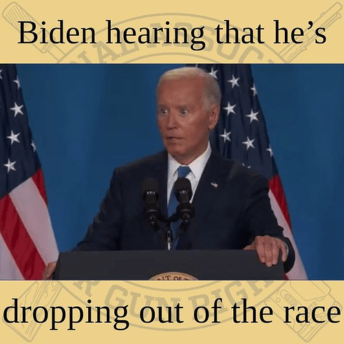 BIDEN BYE BYE