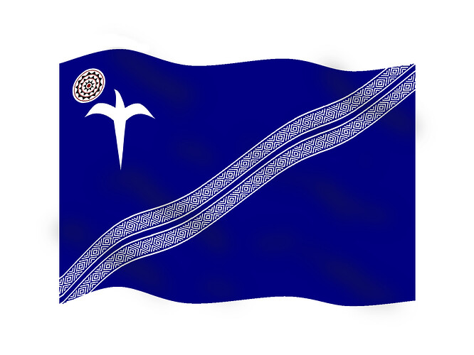 3d_formosan_flag_lily_double_mata_weave_diagonal