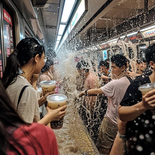 kurupted1_photo._taipei_mrt_subway_flooded_with_boba_tea._peopl_d6692090-f990-4db0-9f59-c5b302877d23
