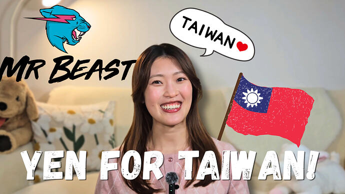 YEN FOR TAIWAN💕