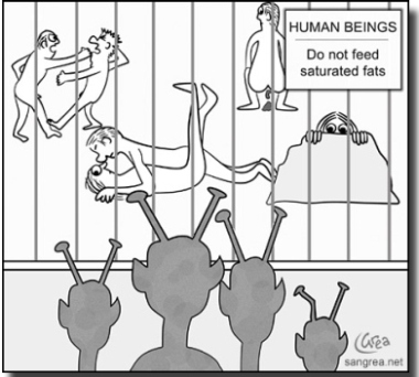alien_human_zoo do not feed saturated fats