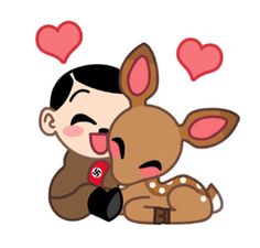 hitler-baby-baby-deer