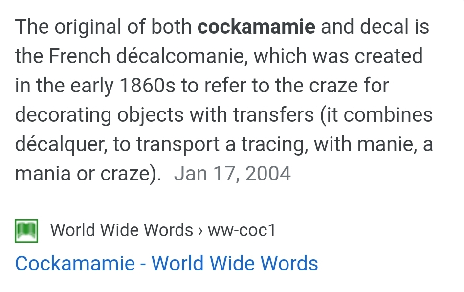 Colloquial Etymology English Grammar & Usage Forumosa